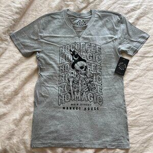 NWT Park Hop Tees No Coffee No Magic Disney T-shirt